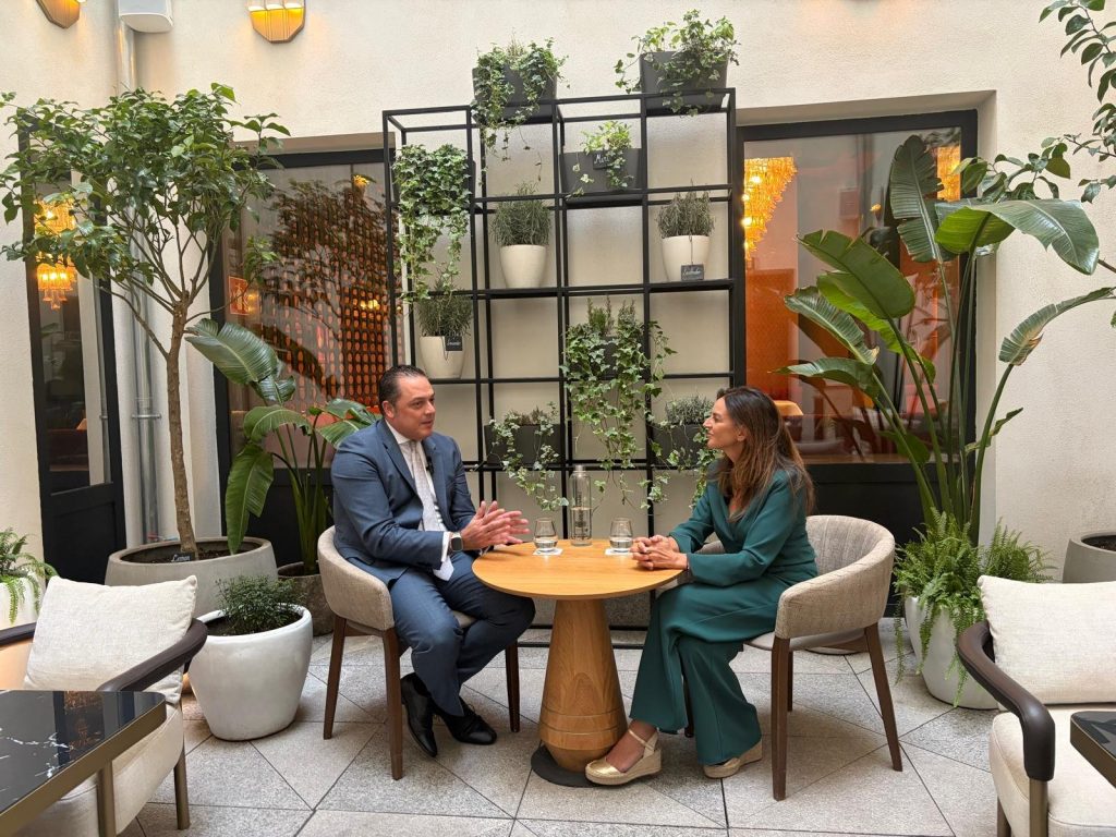 Entrevista de Sostenibilidad a la carta en el JW Marriott Hotel Madrid